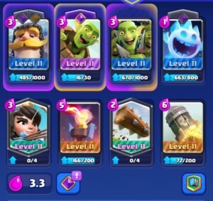 Best Beginner Deck in Clash Royale. Classic Log Bait