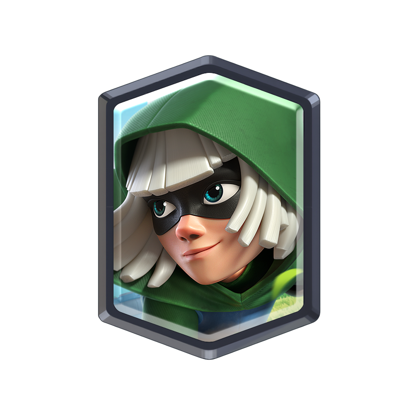 Bandit Card Frame - Legendary Card Clash Royale