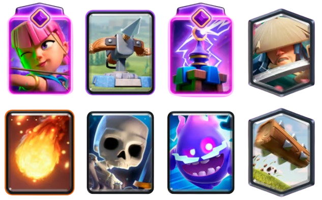 X-Bow 3.3 cycle Ronin deck with Evo Archers and Evo Tesla
