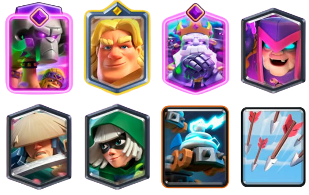 Best Ronin deck with Golden Knight Bandit Evo Battle Ram and Mother Witch