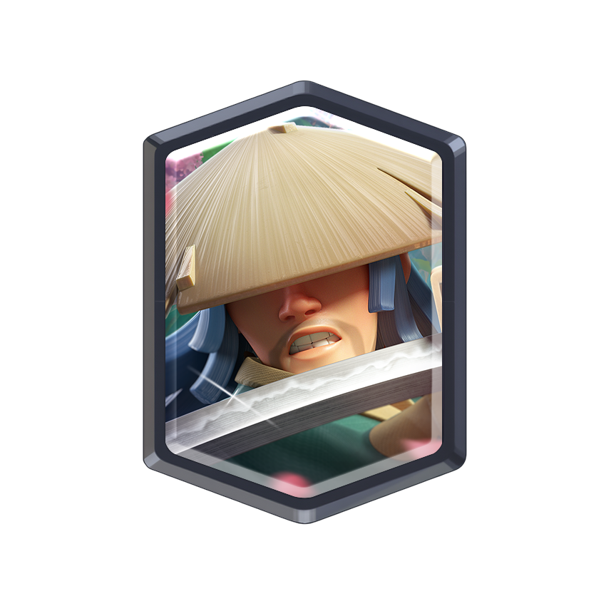 Ronin Card Frame Image - Legendary Card Clash Royale